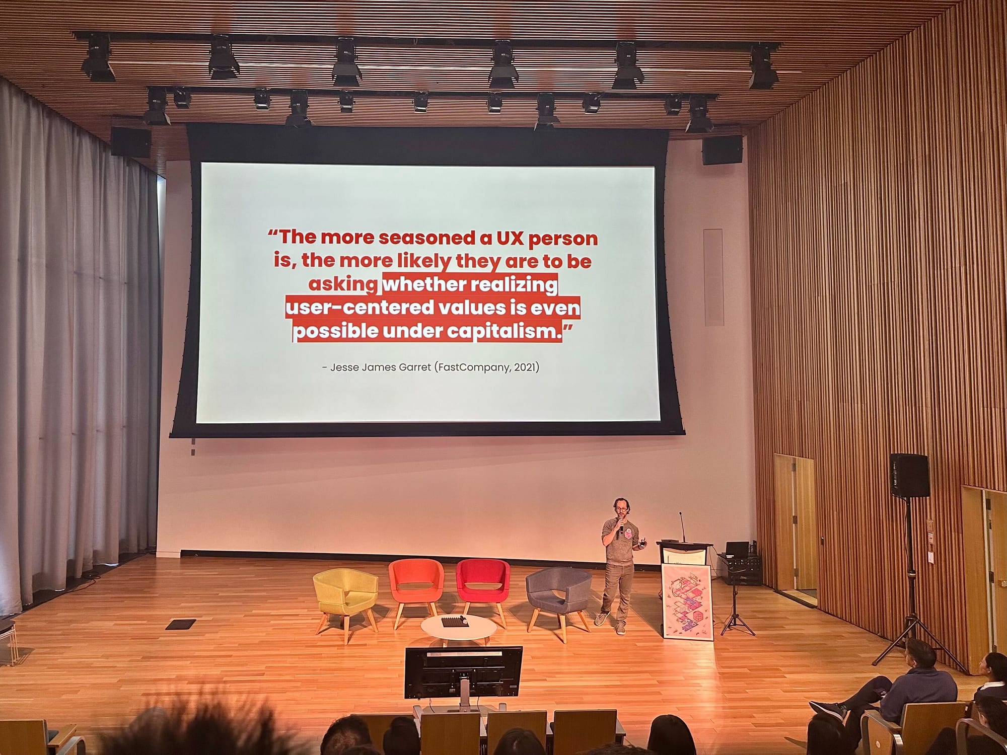 Andrew Turnbull. An identity crisis in design leadership β from UX Camp 2026.